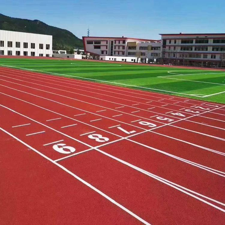 自结纹塑胶跑道